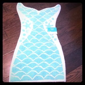 NWT Mermaid bath mat